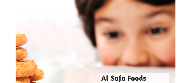 Screenshot of the Al Safa Foods website home page