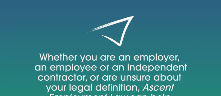 Screenshot of Ascent Employment Law home page
