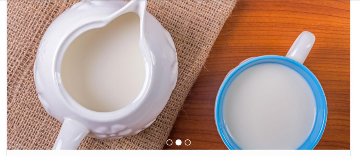   Screenshot of BCDairy website home page