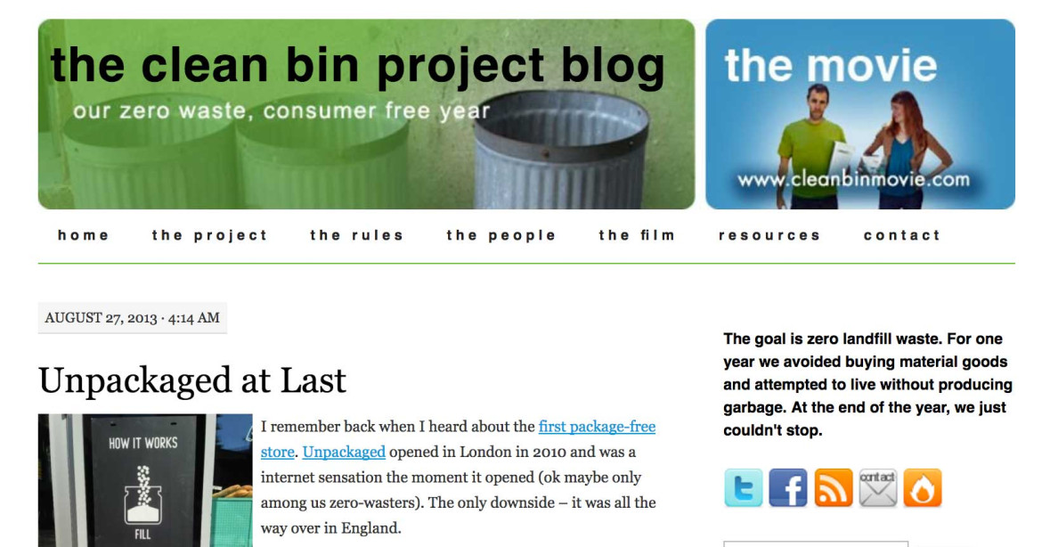 The Clean Bin Project