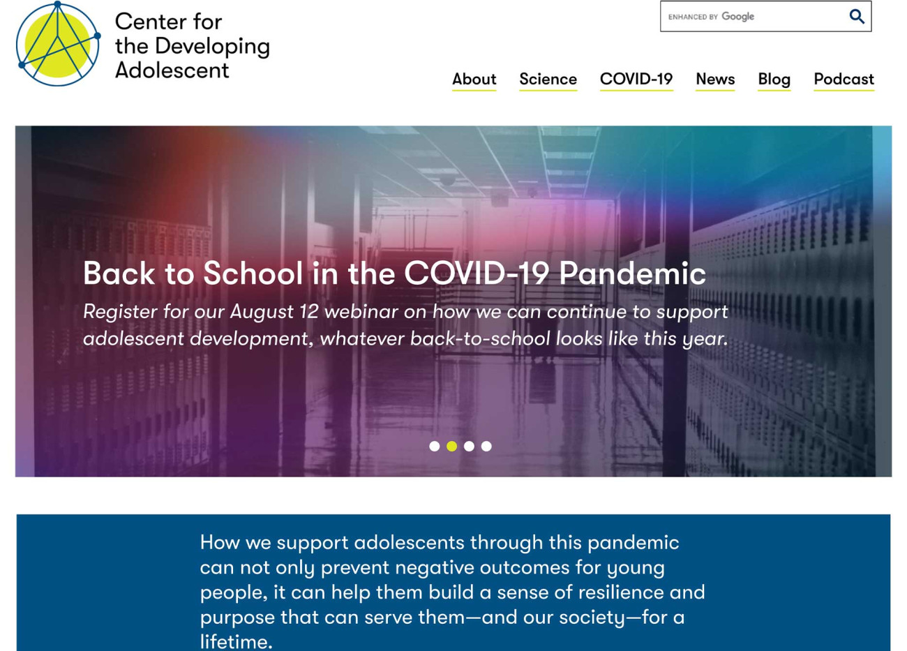 Center for the Developing Adolescent