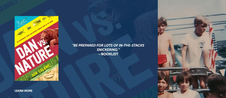  Screenshot of Don Calame's website home page