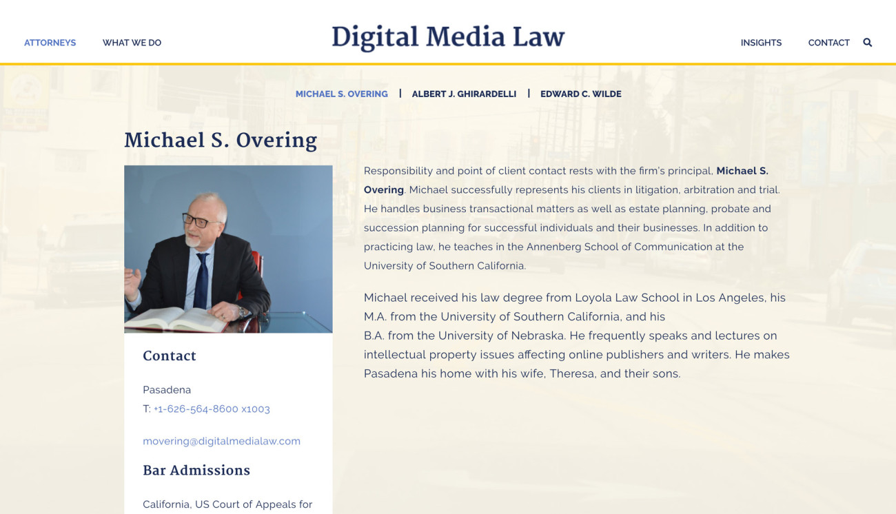 Digital Media Law