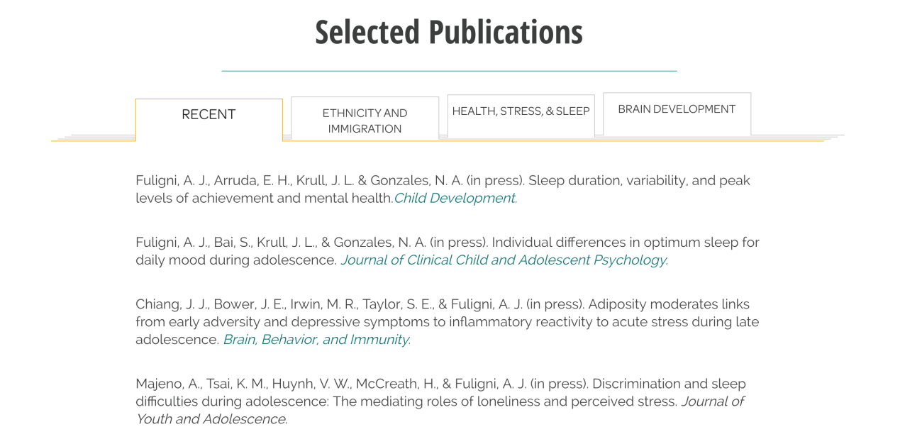 Adolescent Development Lab at UCLA