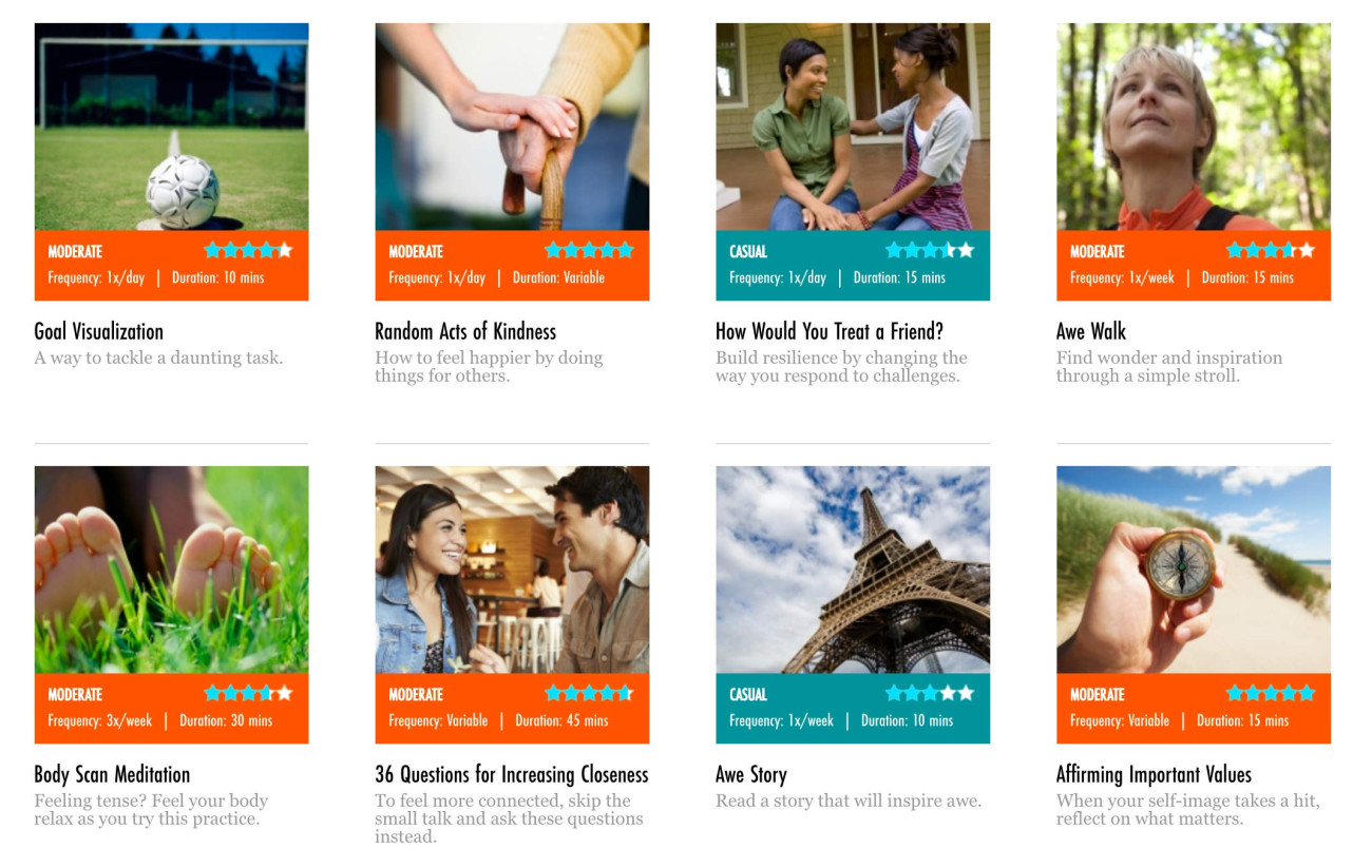 Greater Good in Action