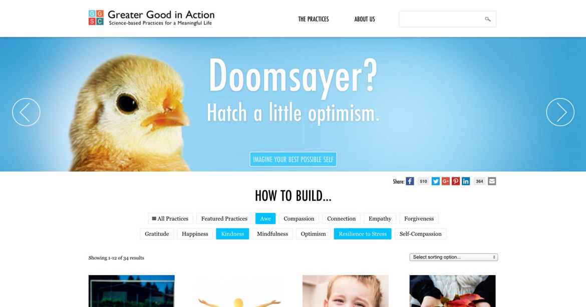 Greater Good in Action