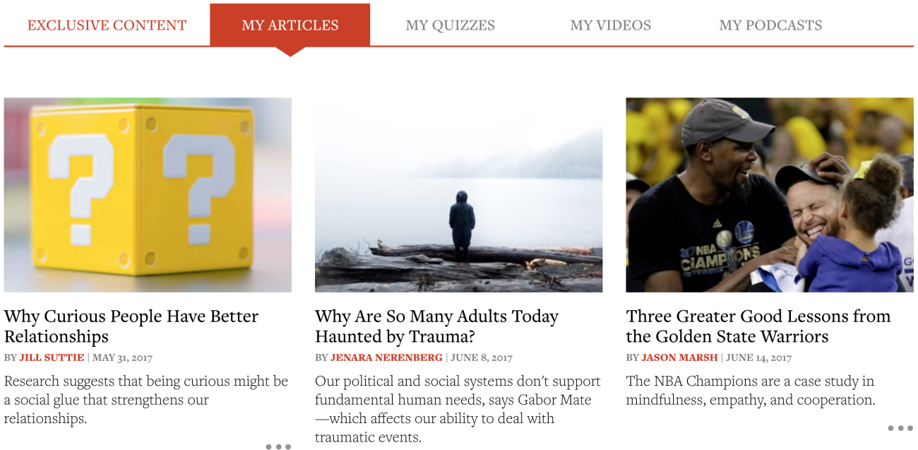 Greater Good Magazine