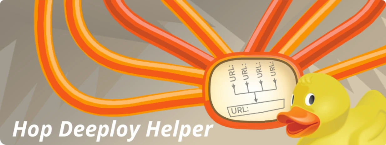 Illustration of a control interface with tubes connecting to it and a rubber ducky in the corner