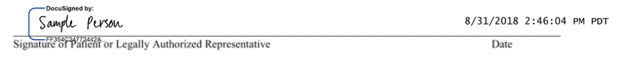 Docusign Sign Your Document Screenshot