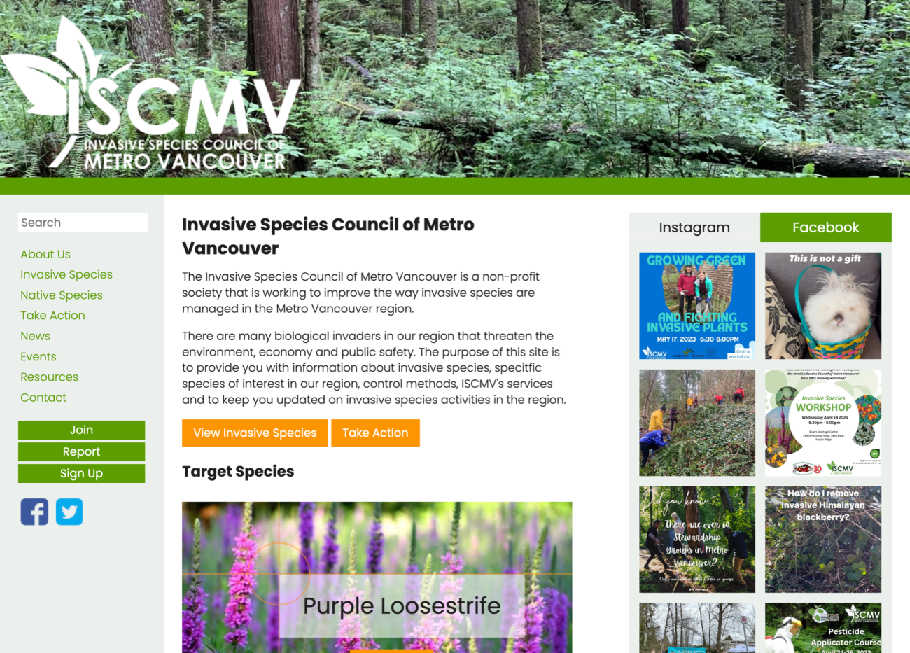 Invasive Species Council of Metro Vancouver (ISCMV)