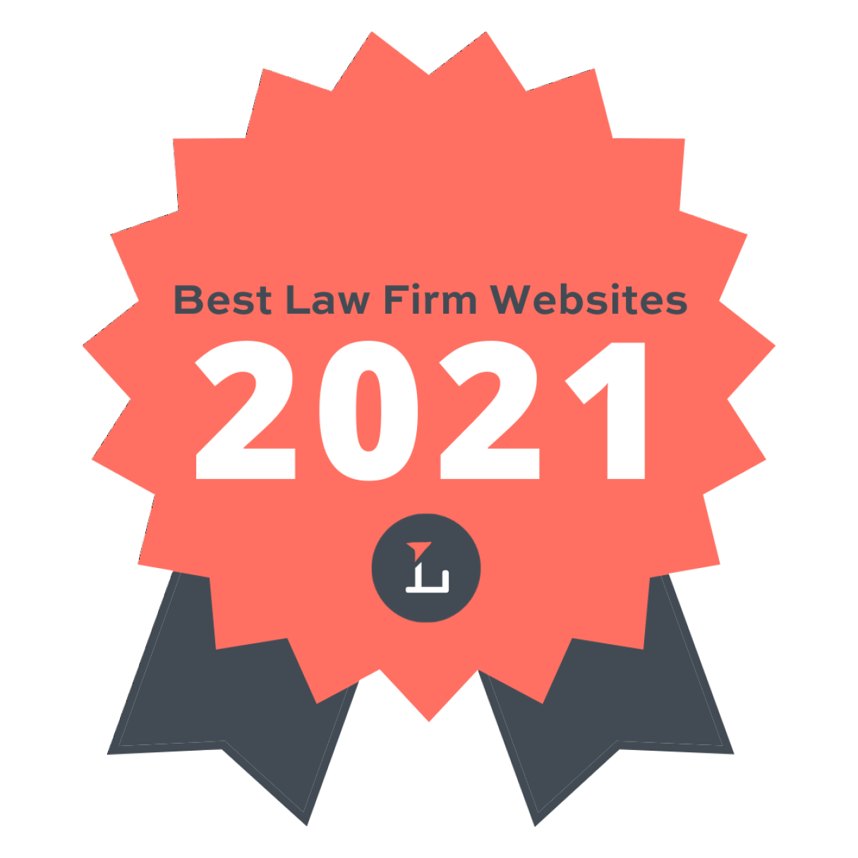 Best Lawn Firm Websites 2021 badge
