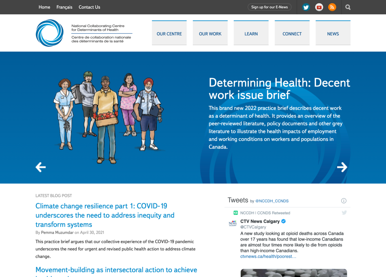 National Collaborating Centre for Determinants of Health (NCCDH)