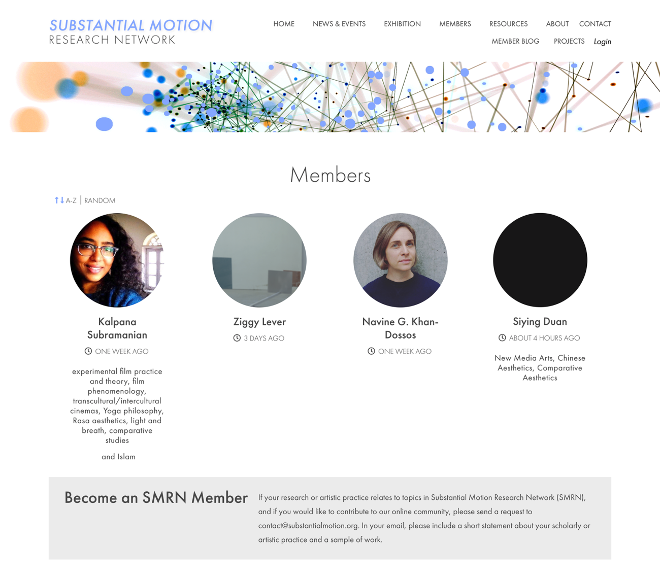 Substantial Motion Research Network