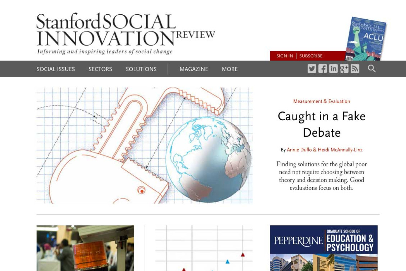 Stanford Social Innovation Review