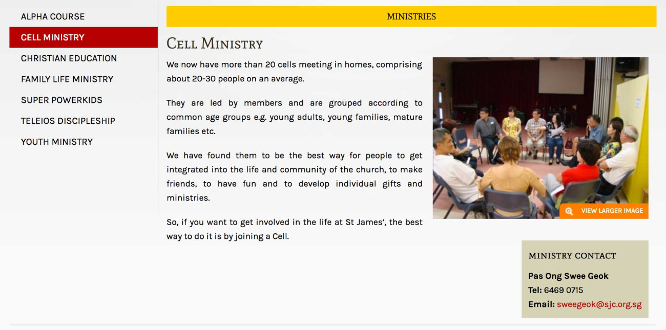 St James’ Church Singapore