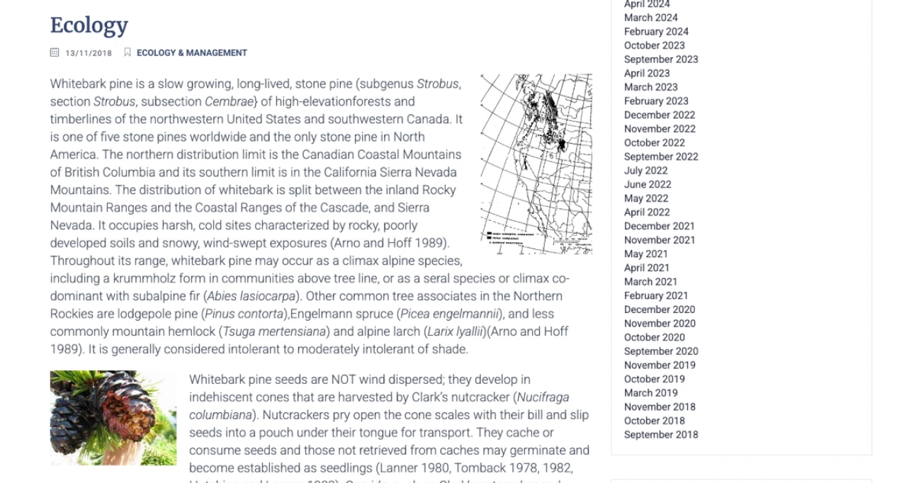 Whitebark Pine Ecosystem Foundation of Canada (WPEFC)
